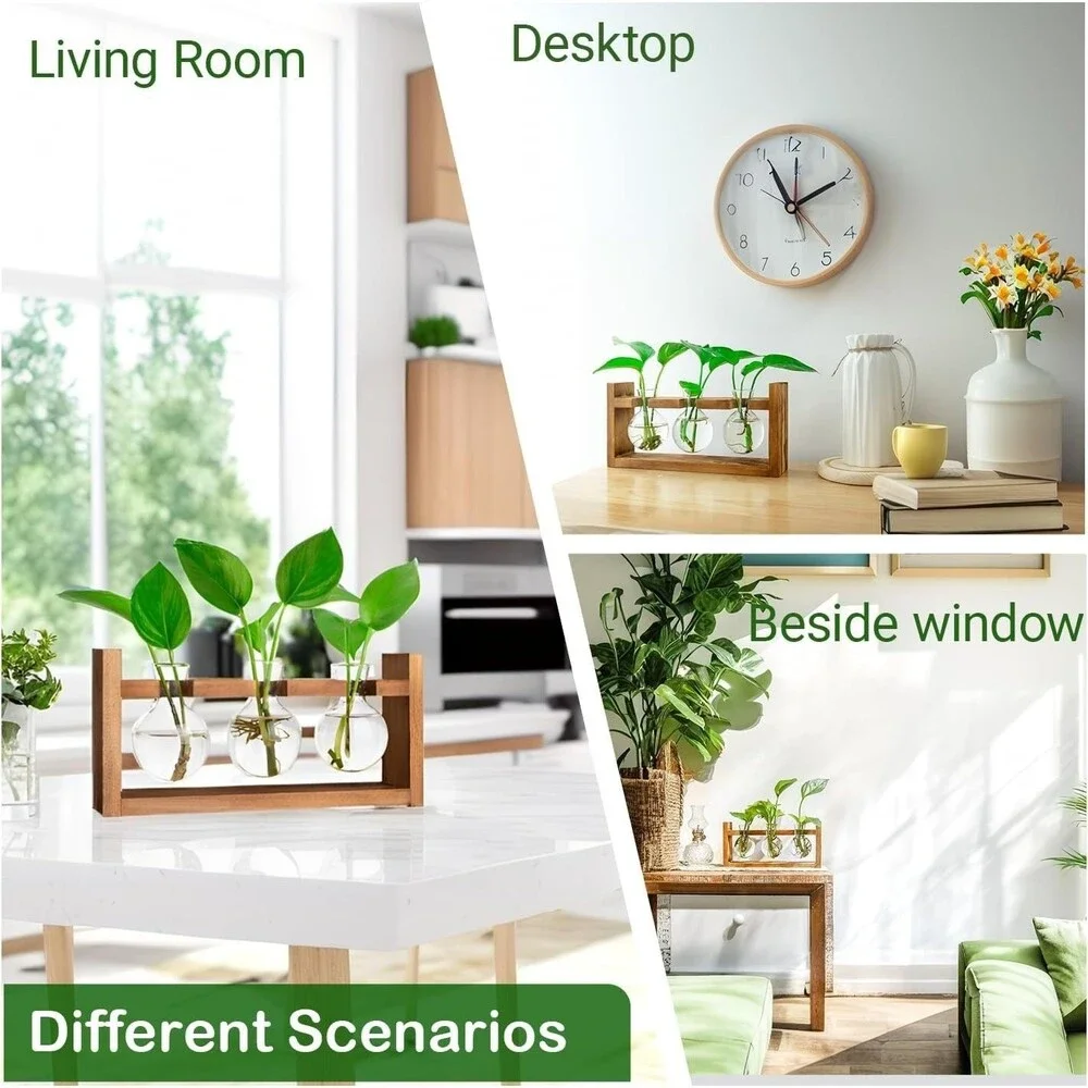 Propagation Station, Plants Terrarium, Plants Lover Gifts for Women,Plant Cuttin